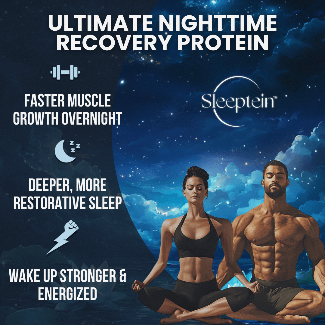 Sleeptein™ Sleep Protein Powder – Sleep Aid & Muscle Recovery Shake