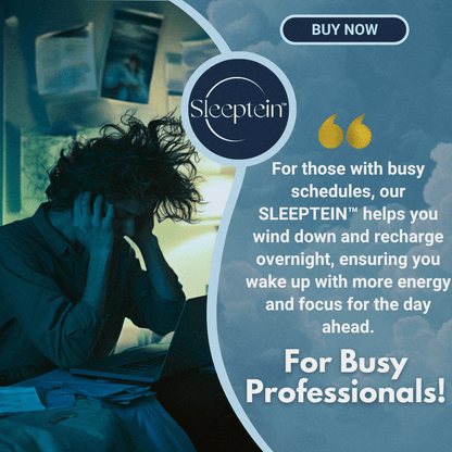 Sleeptein™ Sleep Protein Powder – Sleep Aid & Muscle Recovery Shake